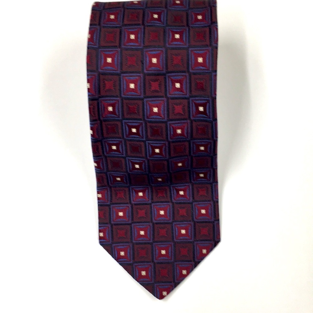 John W Nordstrom Tie 100% Silk Formal Office Workwear Business Casual